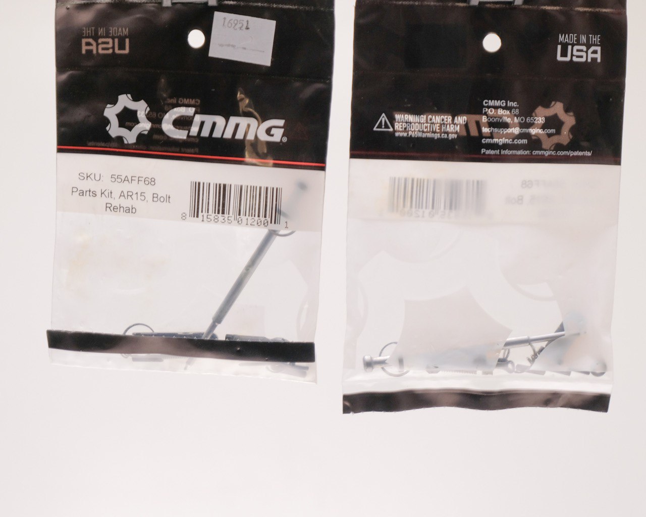 CMMG Parts Kit, AR15, Bolt Rehab